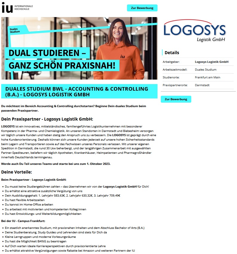 Duales_Studium_BWL_Accounting_Controlling_B.A._Logosys_Logistik_GmbH